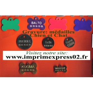 medailles chien et chat