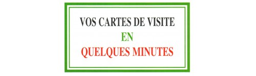 Cartes de visite pour particulier